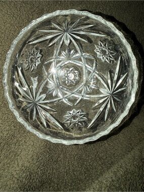 Anchor Hocking Candy, ice cream, salad, fruit, small coup bowl. Set of two.